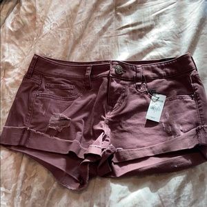 EXPRESS low-rise shorts